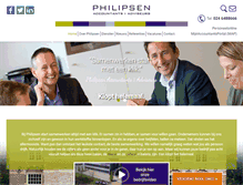 Tablet Screenshot of philipsen.nl